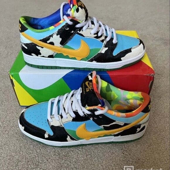 Nike Ben & Jerry's x Dunk SB Special Ice Cream Box Low Chunky Dunky - Picture 4 of 5